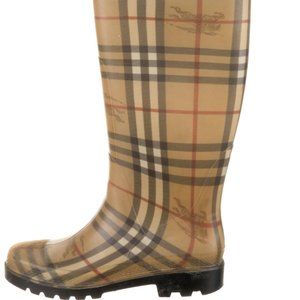Burberry rainboots